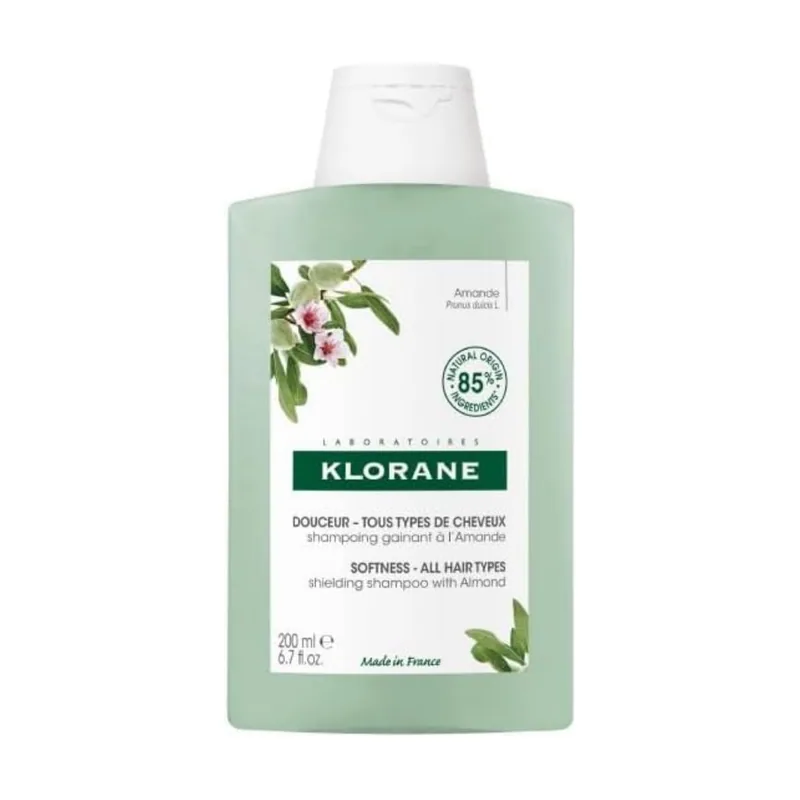 Klorane A LA ALMENDRA champú suavidad y tonicidad 200 ml