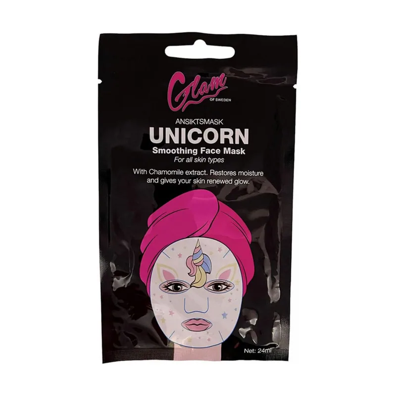 Glam Of Sweden UNICORN smoothing face mask 24 ml