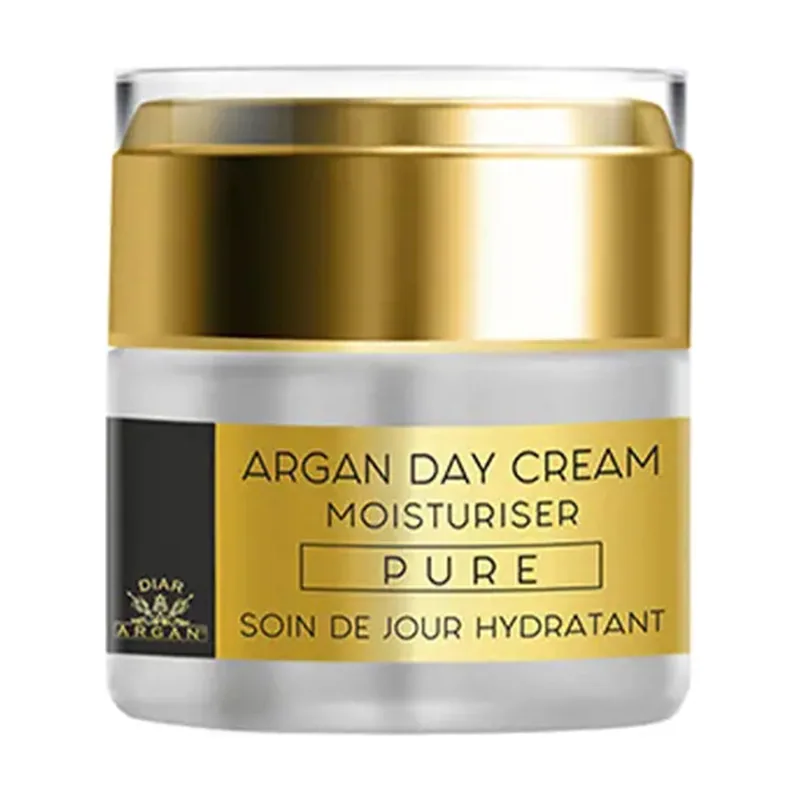 Crema DE DÍA Hidratante de argán puro y manteca de karité 50 ml