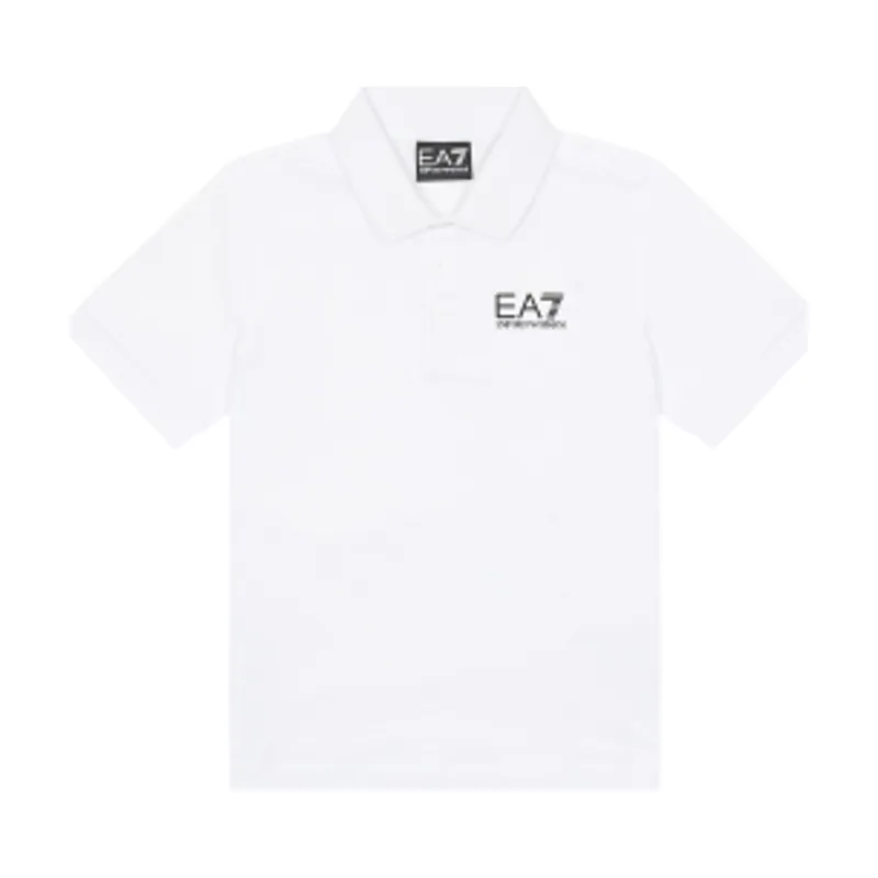 EA7 Polo de manga corta confeccionado en jersey de algodón fresco 7B000022_AF10378