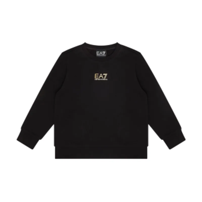 EA7 Sudadera de cuello redondo de algodón Core Identity 7B000025_AF10380