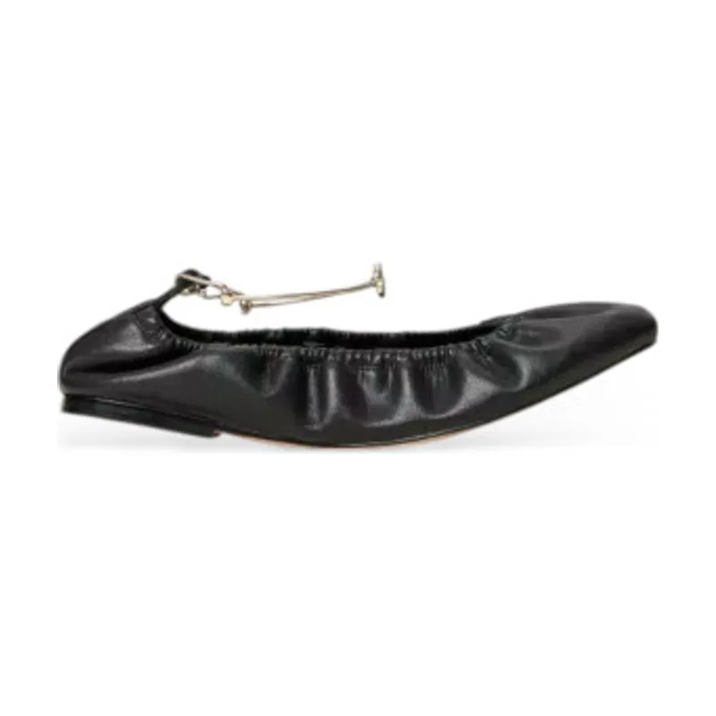 Bailarinas de piel con correa 251TCP150
