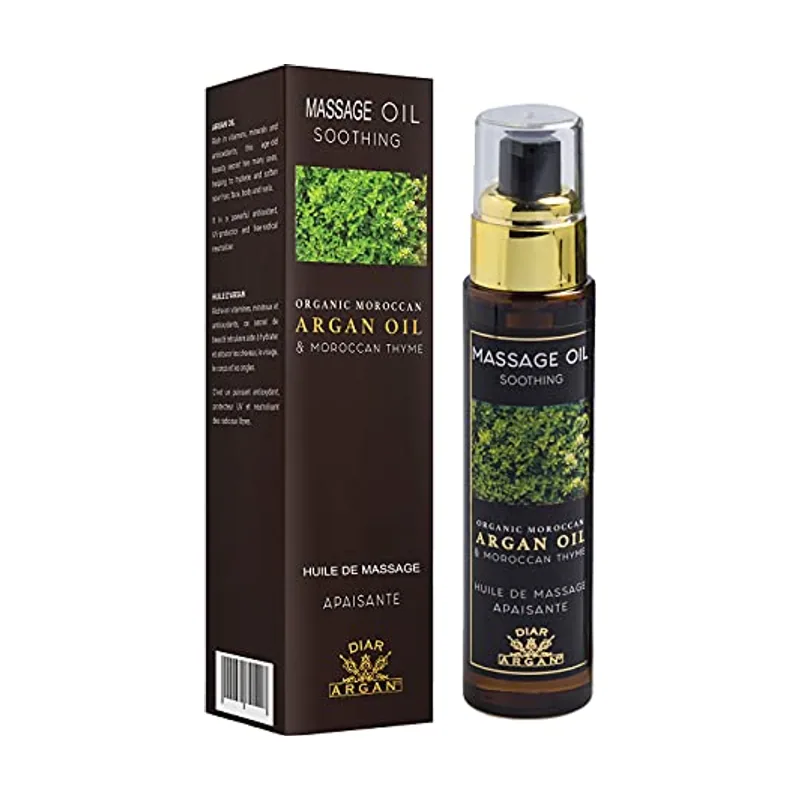 Diar Argan ACEITE CALMANTE PARA MASAJE de argán con tomillo 50 ml