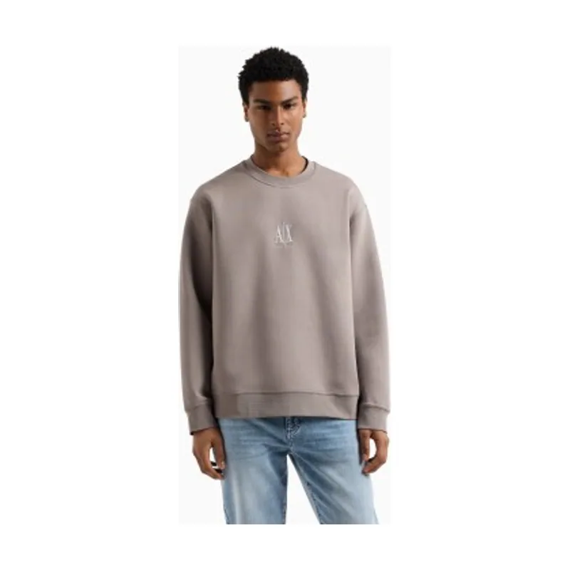 A|X Armani Exchange Sudadera de cuello redondo XM000368AF10818U6107