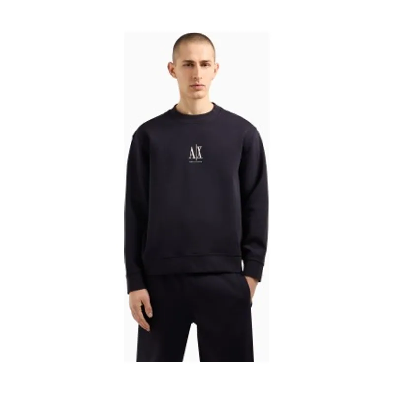 A|X Armani Exchange Sudadera de cuello redondo XM000368AF10818UB101