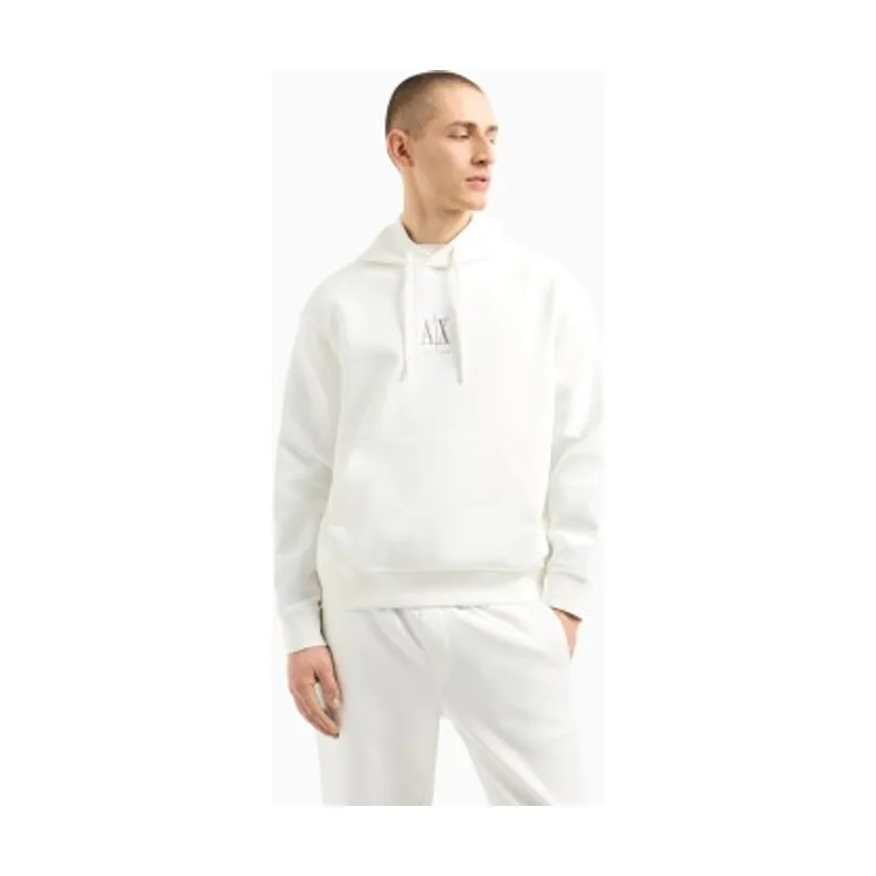 A|X Armani Exchange Sudadera con capucha en algodón-poliéster elástico laminado XM000369AF10818U0009