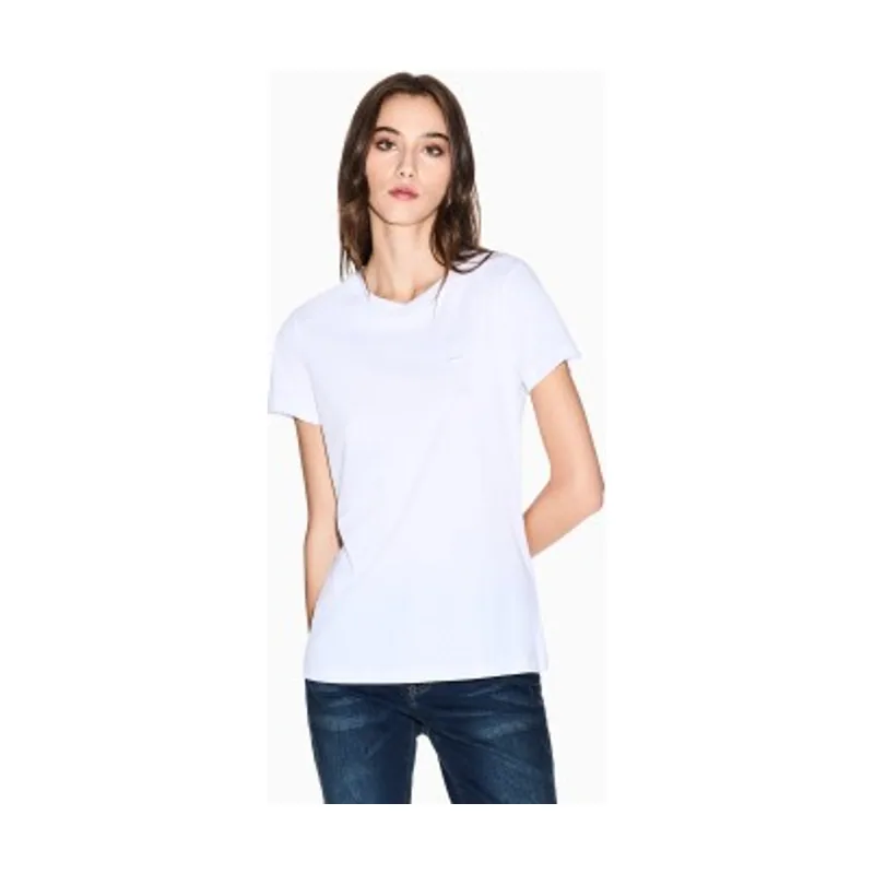 A|X Armani Exchange Camiseta regular fit con parche de icono XW000831AF10356U0002