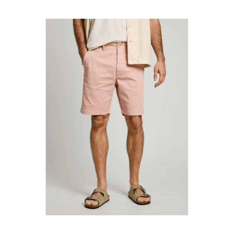Pepe Jeans Short chino en tejido de sarga elástica PM801181