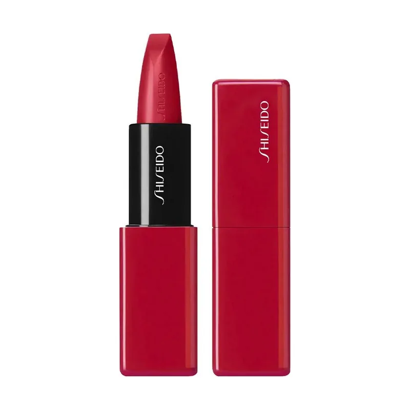 Shiseido TECHNOSATIN gel lipstick #416 red shift