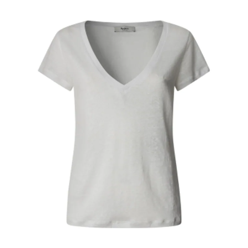 Pepe jeans Camiseta De Manga Corta Y Cuello De Pico Megan PL506048