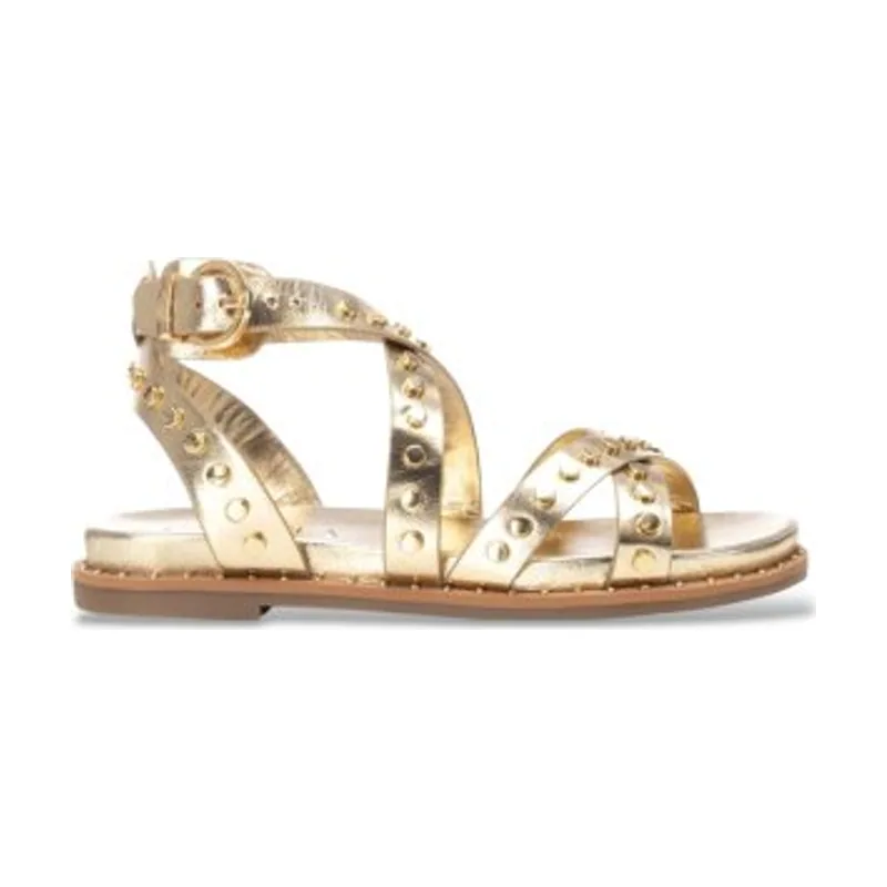 Sandalias de Piel 162393 16239303-ORO