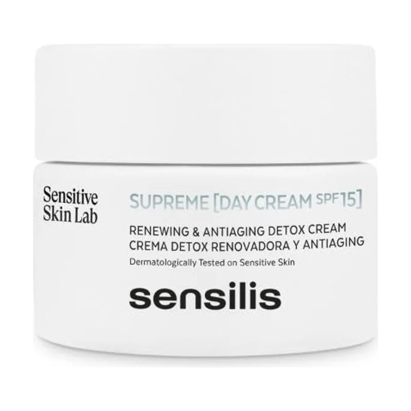 Sensilis Supreme Crema de día Detox Renovadora SPF15