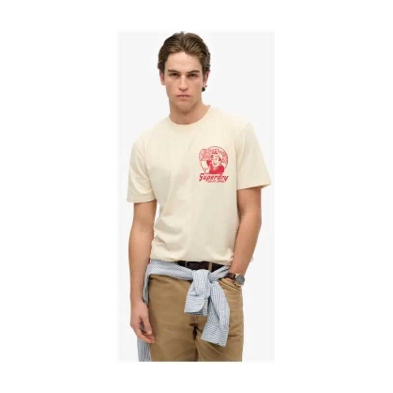 Superdry Camiseta de corte holgado Trade Tools M1012113A