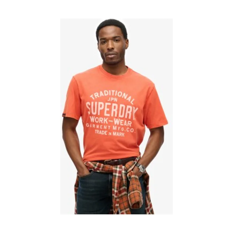 Superdry Camiseta Machined Goods Workwear M1012204A