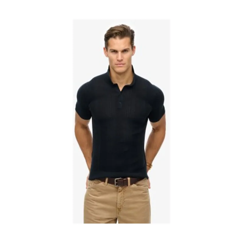 Superdry Polo de punto de manga corta M1110390A
