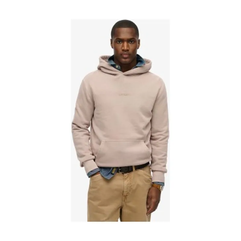 Sudadera con capucha y micrologotipo M2014031A