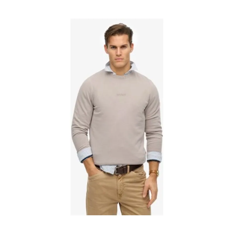 Superdry Sudadera con cuello redondo con micrologotipo M2014007A