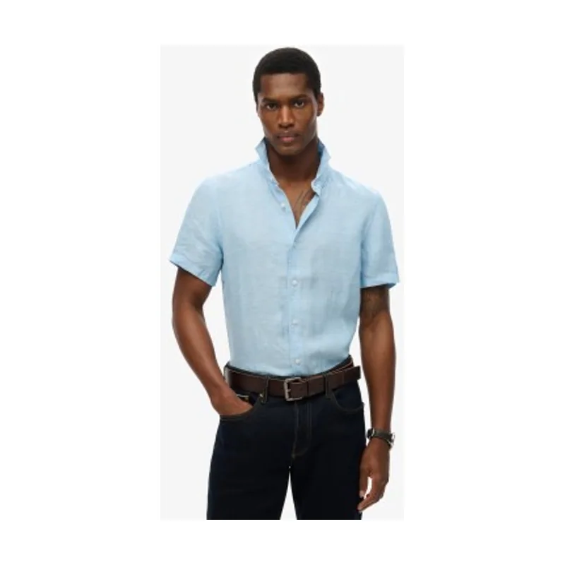 Superdry Camisa de manga corta de lino Vacation M4010937A