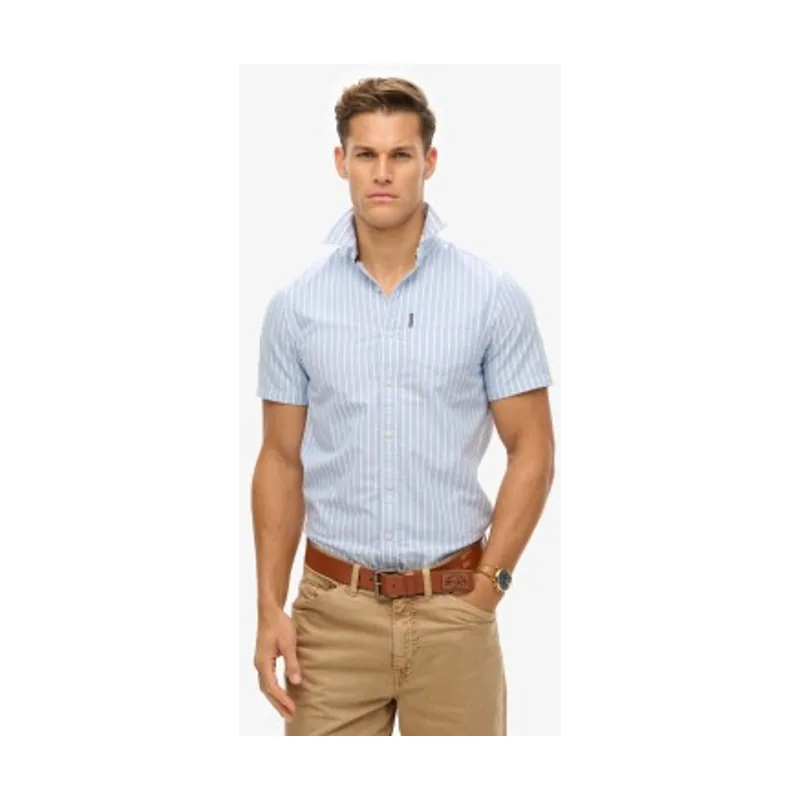 Superdry Camisa Oxford de manga corta M4010944A