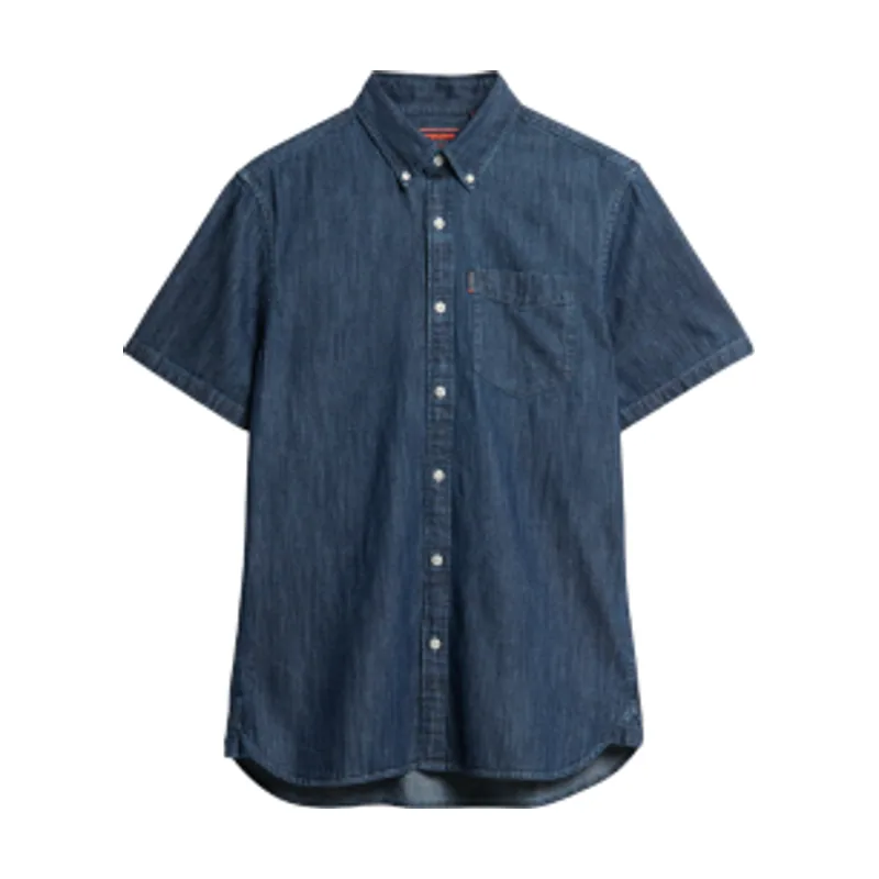 Superdry Camisa vaquera de manga corta Essential M4010998A
