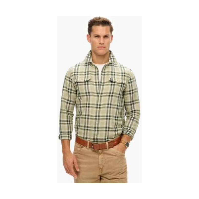 Superdry Camisa de cuadros de lino Merchant Store M4010916A