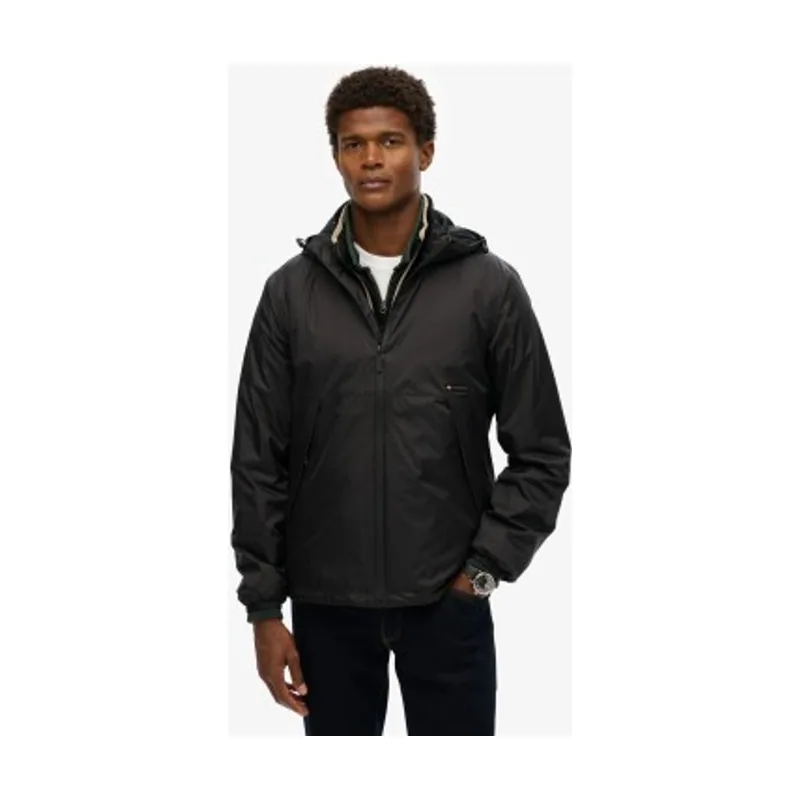 Superdry Chaqueta cortavientos con capucha y logotipo M5012101A