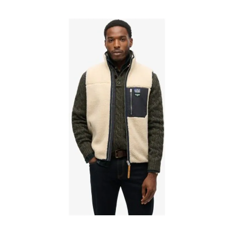 Superdry Chaleco en tejido polar M5012160A