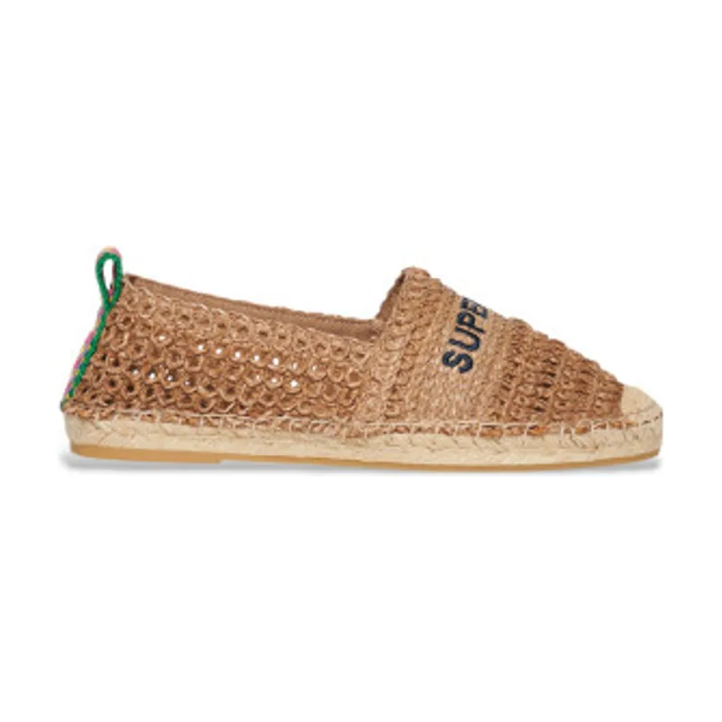 Superdry Alpargatas bordadas de rafia WF110303A