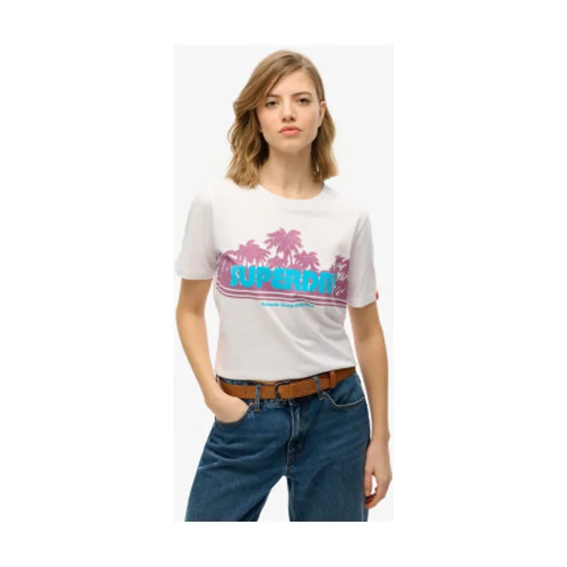 Camiseta Outdoor Stripe Relaxed W1011710A