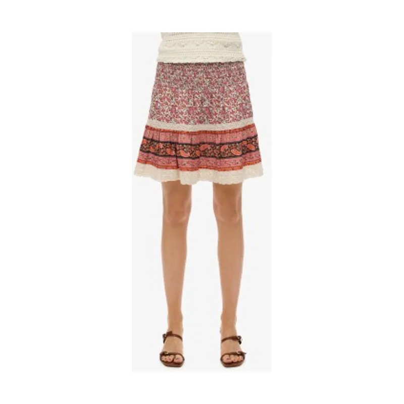 Superdry Falda Patchwork W7210348A