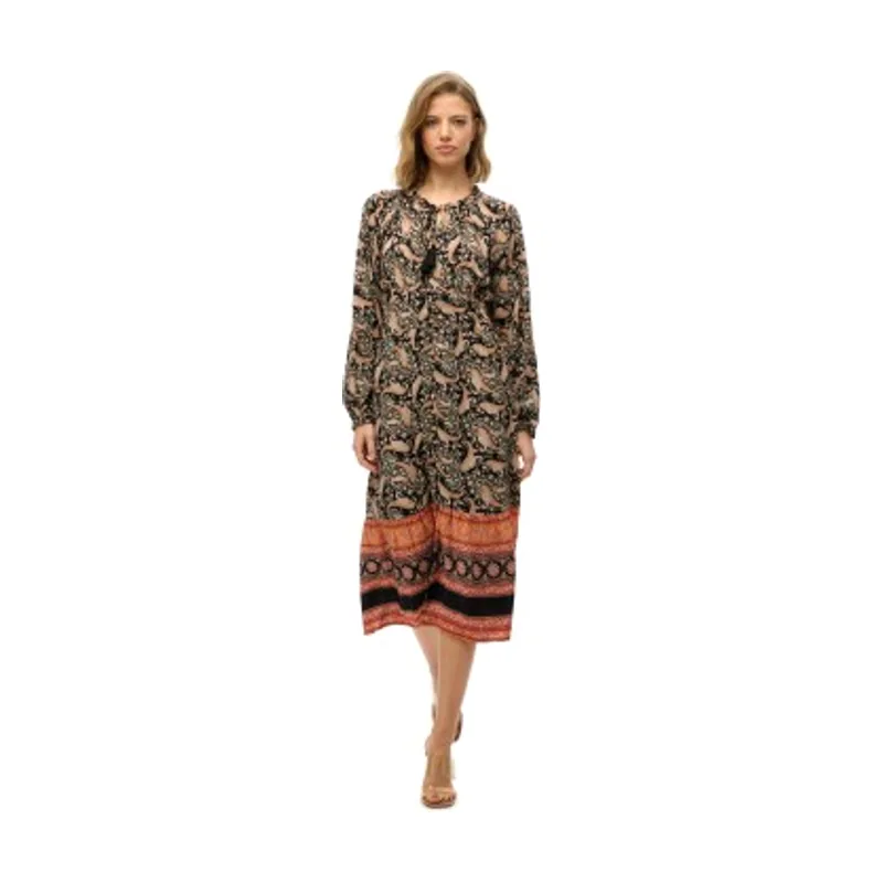 Superdry Vestido midi estampado W8011887A