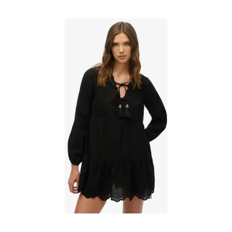 Superdry Vestido corto Broderie W8011914A