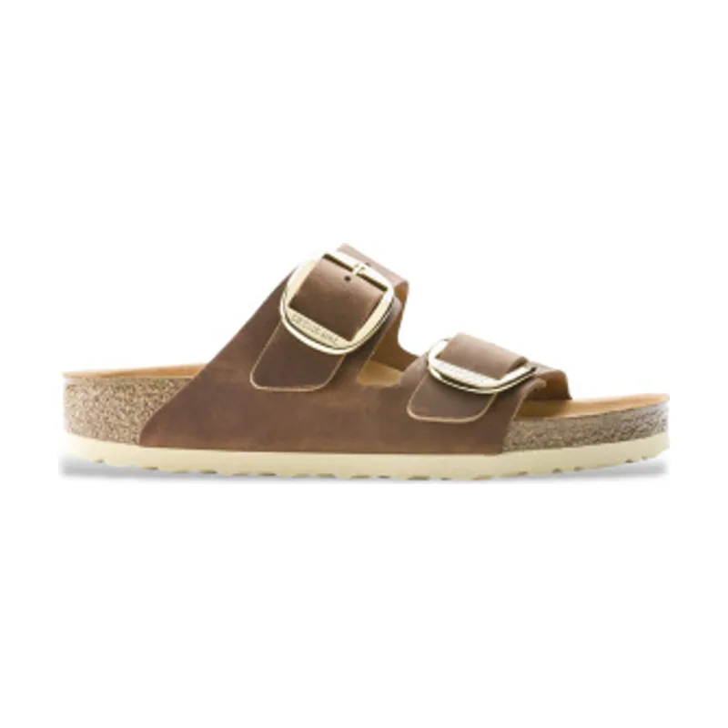 Birkenstock Sandalias de Piel Arizona Big Buckle Leoi (Ajuste Estrecho) 1011073