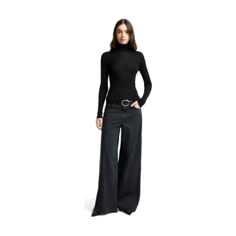 7 For All Mankind para mujer. 7UL60C311O3 Jeans MARIE WIDE LEG negro 24