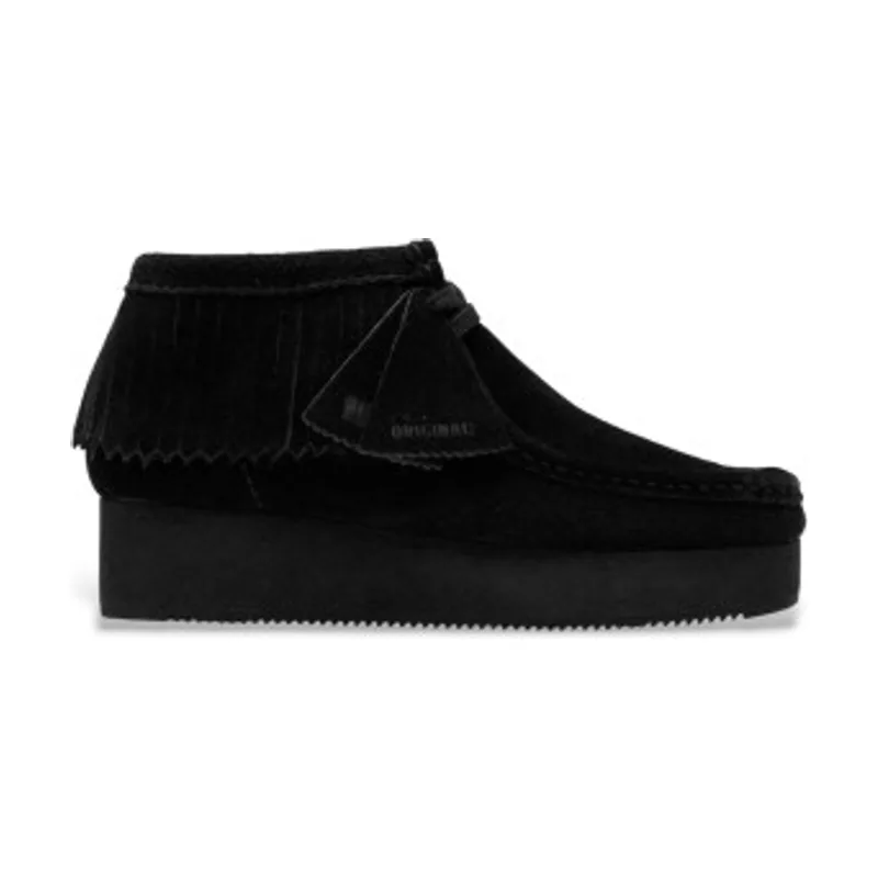 Clarks Botines de ante Wallabee Wedge Fringe 26182854