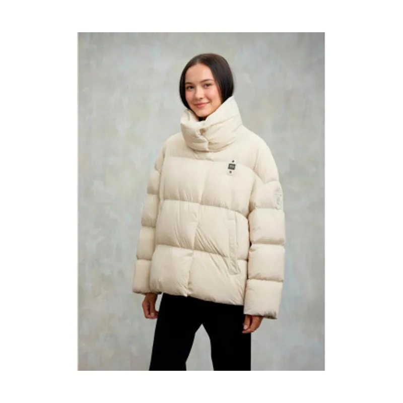 Blauer Plumífero Corto Nuvola Ross 25WBLDC03166