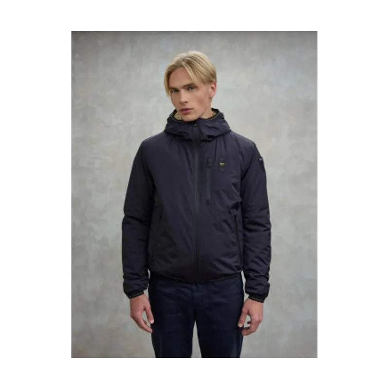 Chaquetón con interior en Eco piel 25WBLUC11083