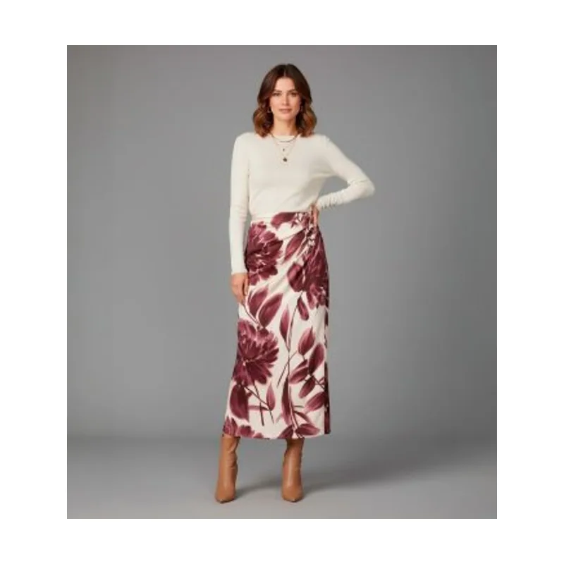Twinset Falda estampado floral 252TP2702