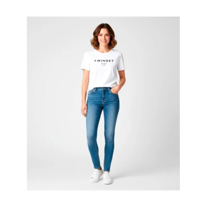 Twinset Camiseta logotipo 252TP2050