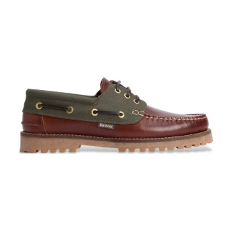 Barbour Náuticos de Piel Deck Boat MFO0795