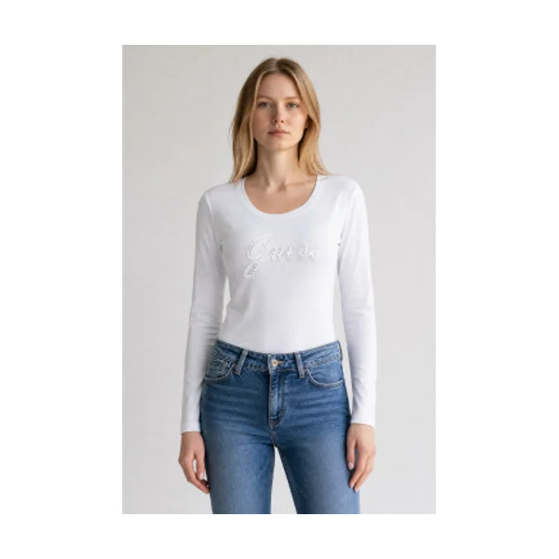 Guess Camiseta Embro Script W5YI26J1314
