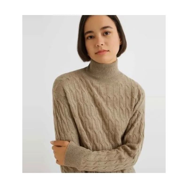 Marella Jersey de cuello alto de mezcla de cachemira Aereo 2523366094200