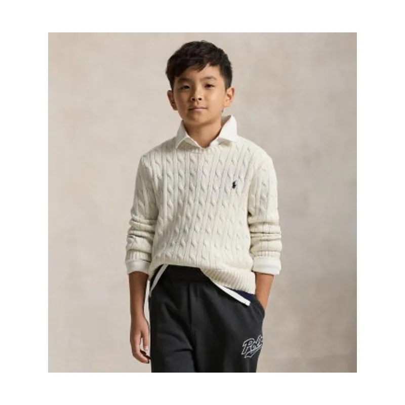 Polo Ralph Lauren Jersey de algodón en punto de ochos 323702674024