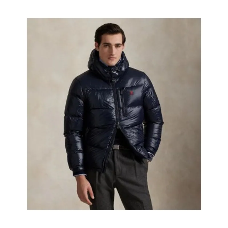 Polo Ralph Lauren Chaqueta Gorham brillante de plumón 710968281002