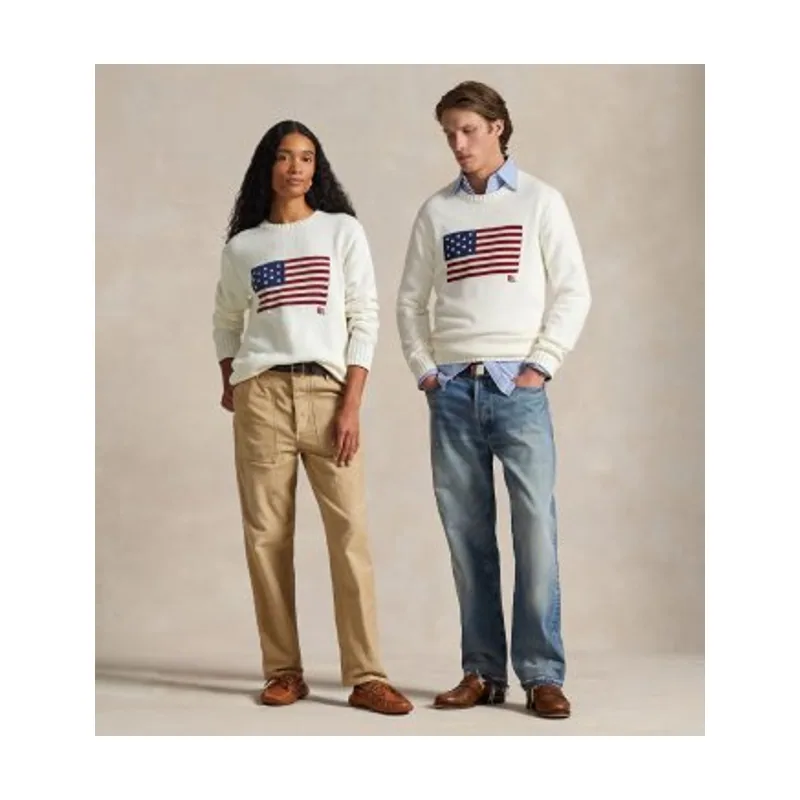 Polo Ralph Lauren El emblemático jersey con bandera 710718281009