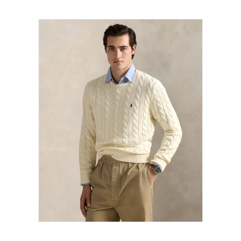 Jersey de algodón en punto de ochos 710775885024