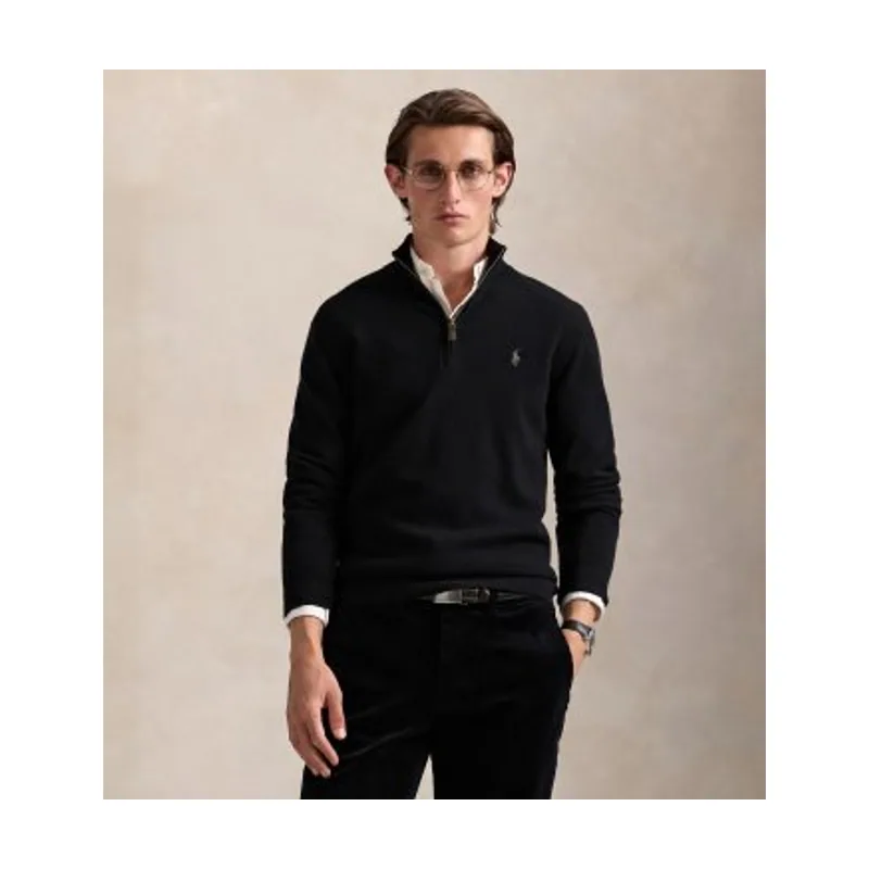 Polo Ralph Lauren Jersey de lana con cremallera corta 710876756002