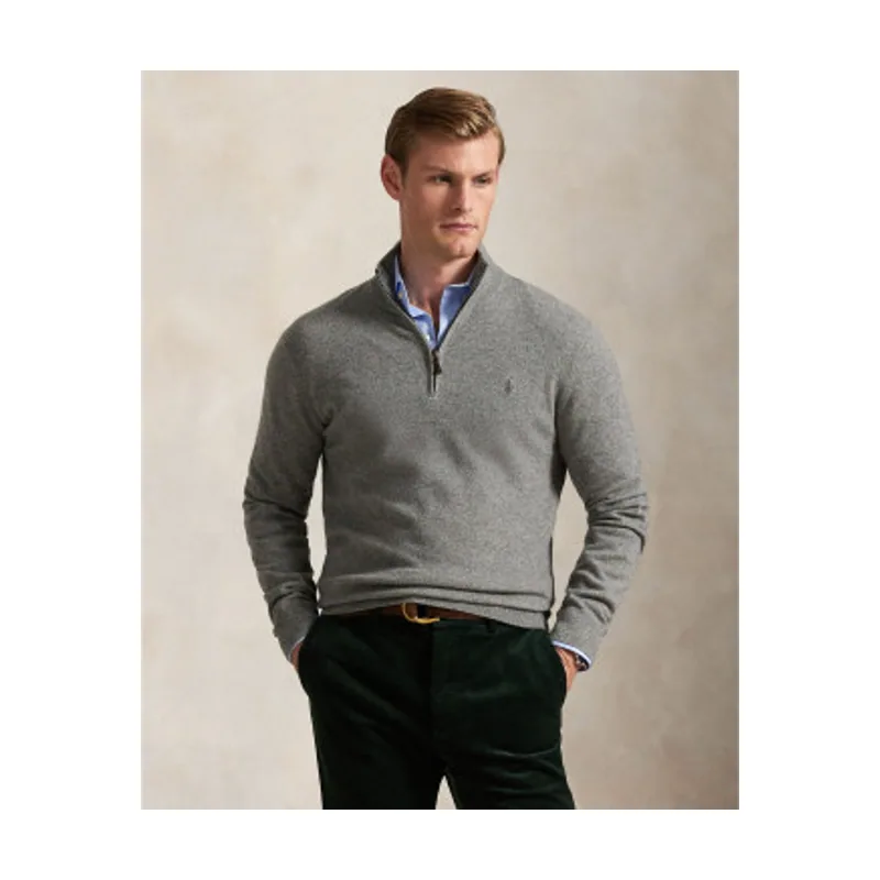 Polo Ralph Lauren Jersey de lana con cremallera corta 710876756009