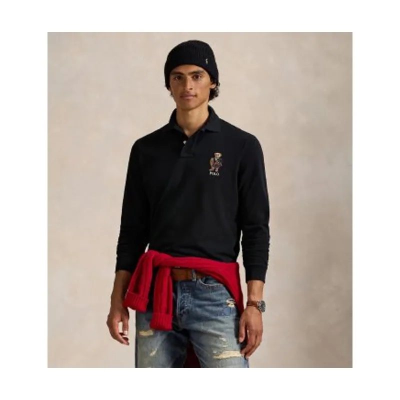 Polo Ralph Lauren Polo de piqué Classic Fit con Polo Bear 710981793002