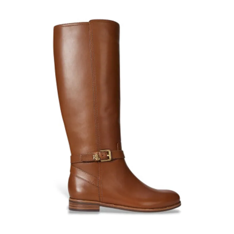 Lauren Ralph Lauren Botas de piel Brooke II 802974383001